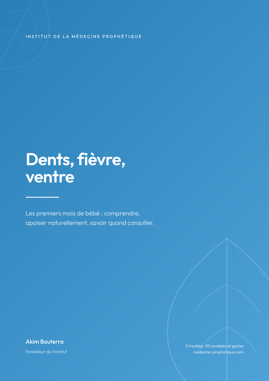 Couverture du livret « Dents, fièvre, ventre »